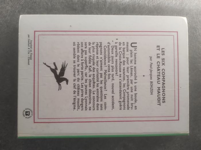 Les six Compagnons et le château maudit PJ Bonzon Bibliothèque Verte cartonnée 1967 - photo numéro 3