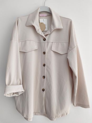 Chemise beige