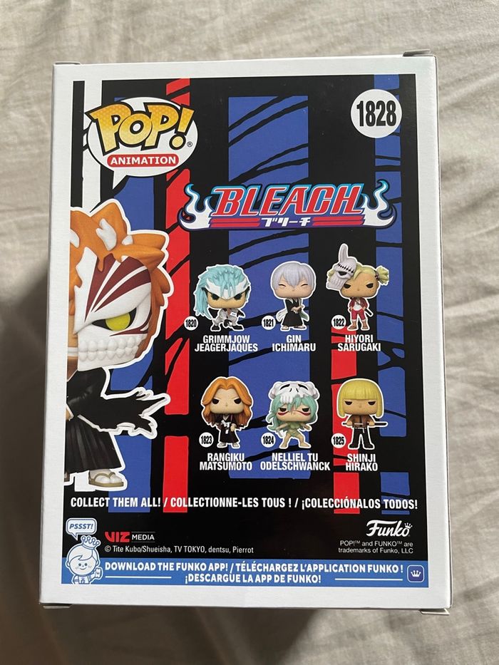 Funko pop Bleach ichigo kurosaki 1828 - photo numéro 5