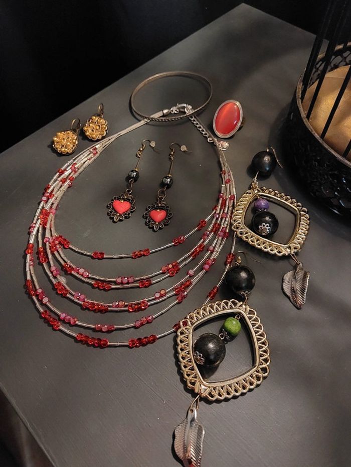 Lot de bijoux vintage et moderne 🌿 - photo numéro 3