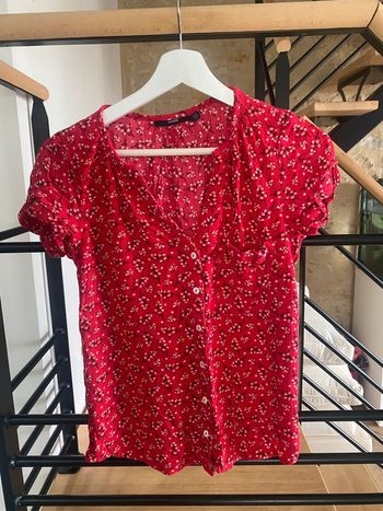 Blouse fleurie