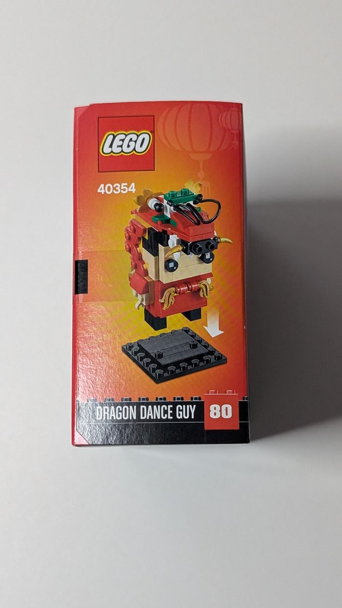 [Lego] Set Brickheadz Dragon Dance Guy 40354 - photo numéro 4