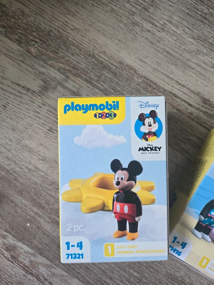 Playmobil mickey 1 2 3 neufs - photo numéro 5