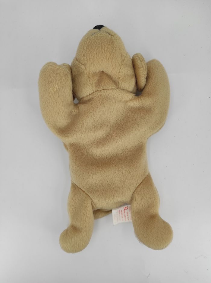 Peluche Chien beige Fetch Ty Vintage - photo numéro 4