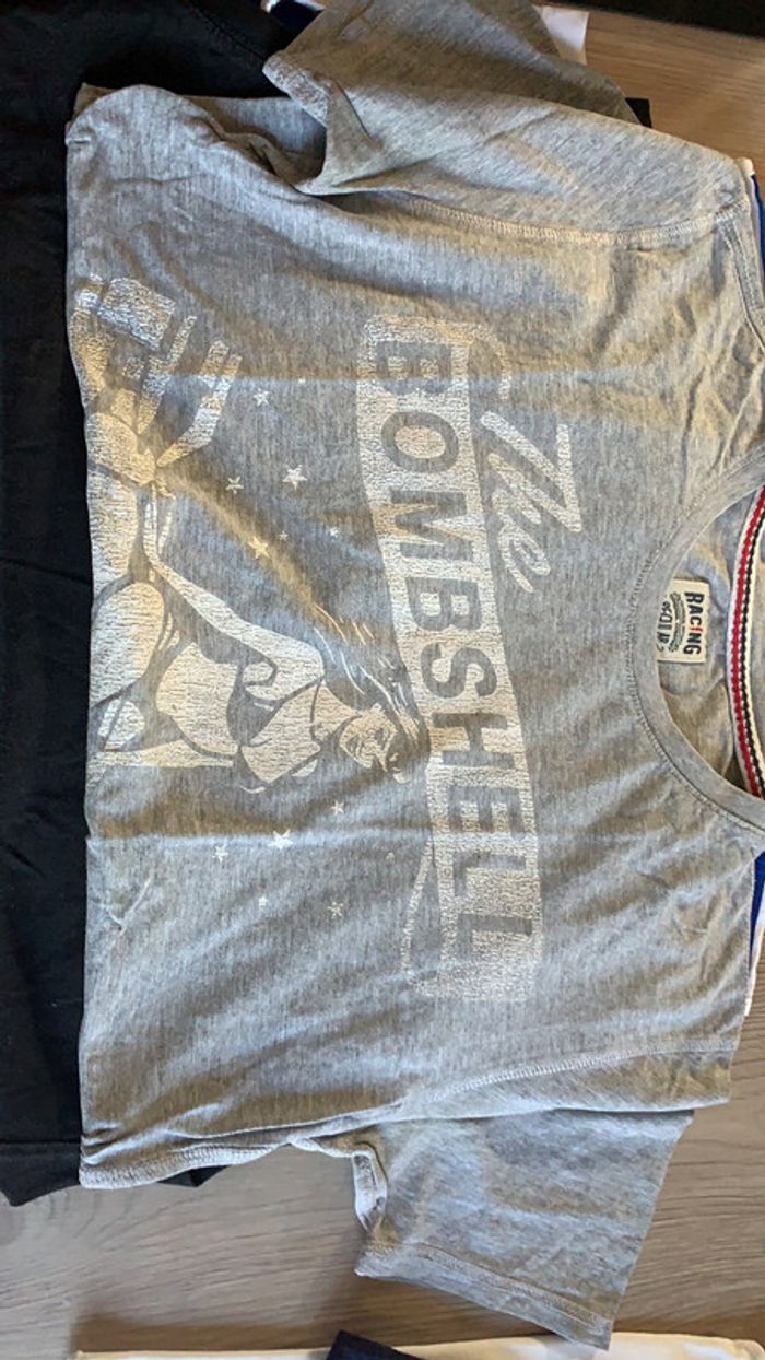 Lot de 2 débardeur et 2 tee shirt taille s - photo numéro 4