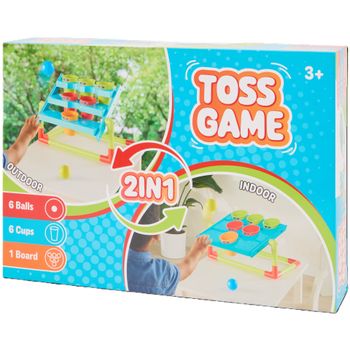 Jeu de lancement de balles " Le Toss Game 2 en 1 "