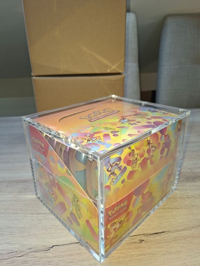 Lot de 2 acryliques pour display mini tin× 10 Pokémon aimantée épaisse 8mm - photo numéro 4