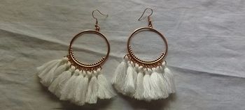 Boucles d'oreilles dorées