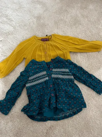 Ensemble tunique + gilet