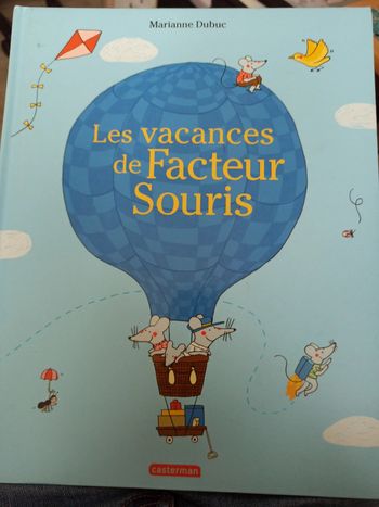 Livre les vacances de facteur souris