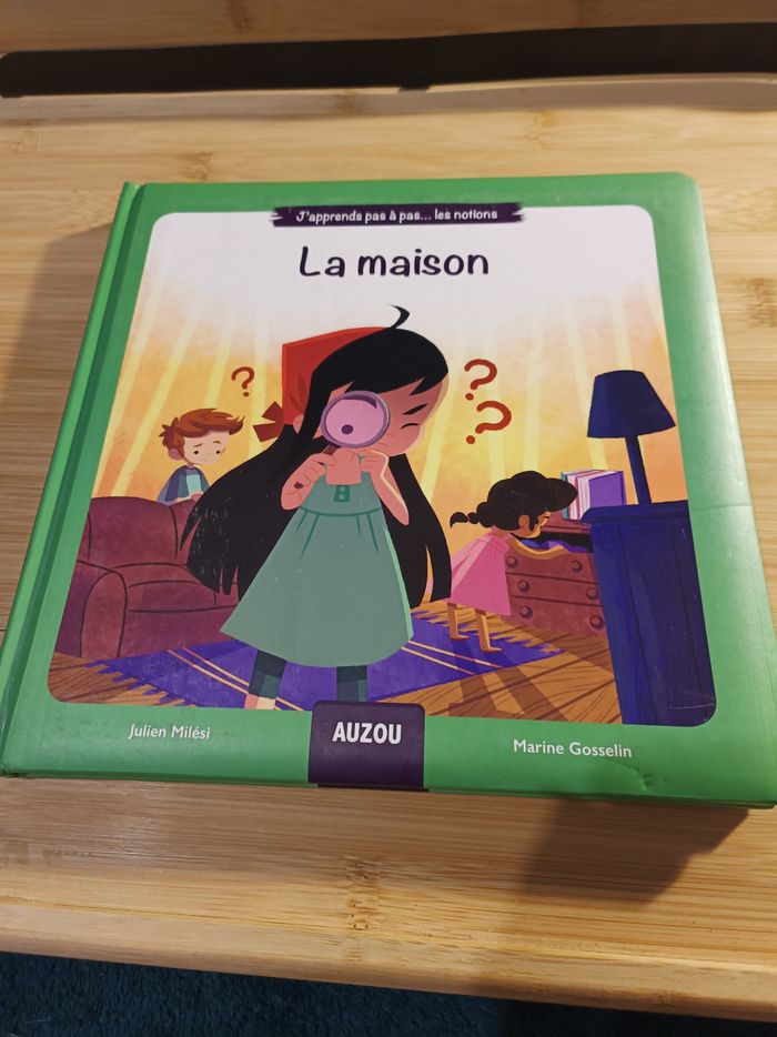 Livre j'apprends pas à pas .. les notions la maison