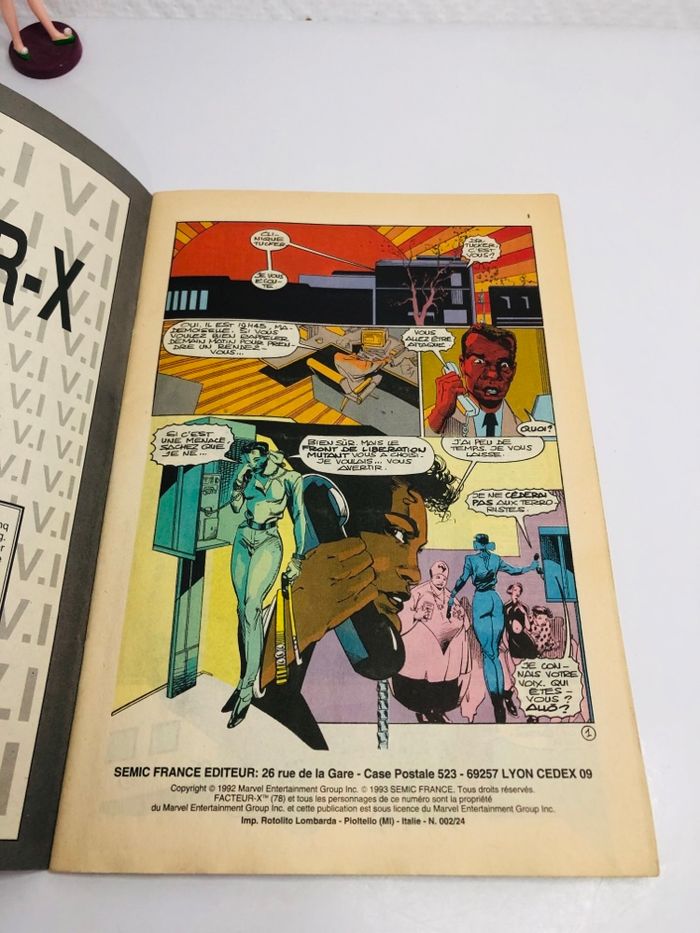 Semic X Facteur Jouons avec le feu tome 24 - photo numéro 5