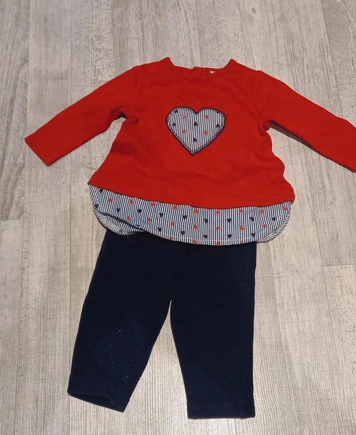 Ensemble coeur bébé