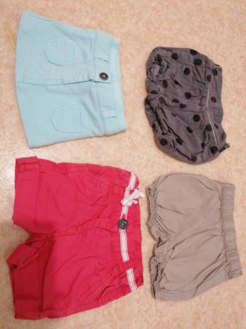 lot 3 short 1 jupe