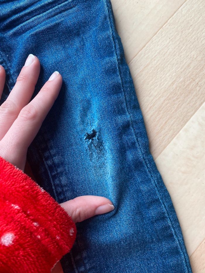 Jean bleu - photo numéro 2