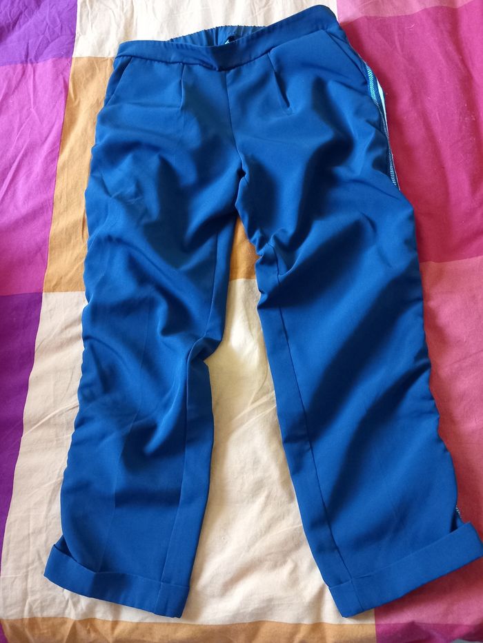 Pantalon à revers