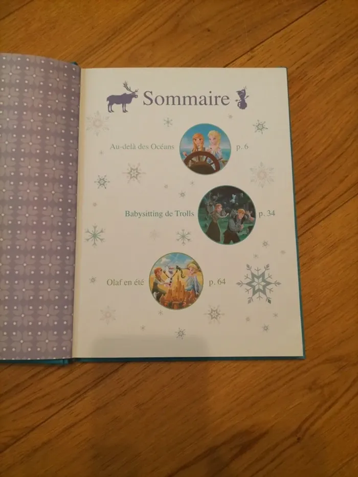 Livre 3 histoires de La Reine des Neiges. - photo numéro 3