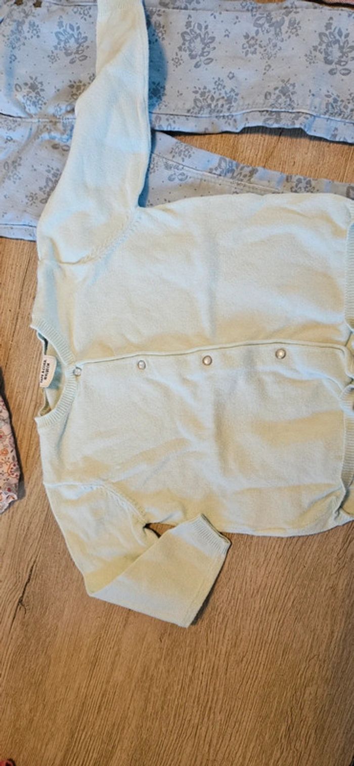 Lot de 7 vêtements mi saison, fille 18 mois - photo numéro 2