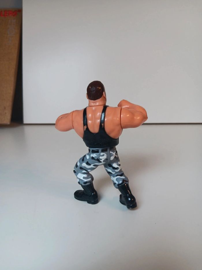 Figurine de catch WWF vintage 1991 the Bushwackers hasbro titan taille 12cm - photo numéro 3