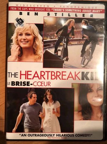 DVD  Le brise  cœur  avecBen  stiller