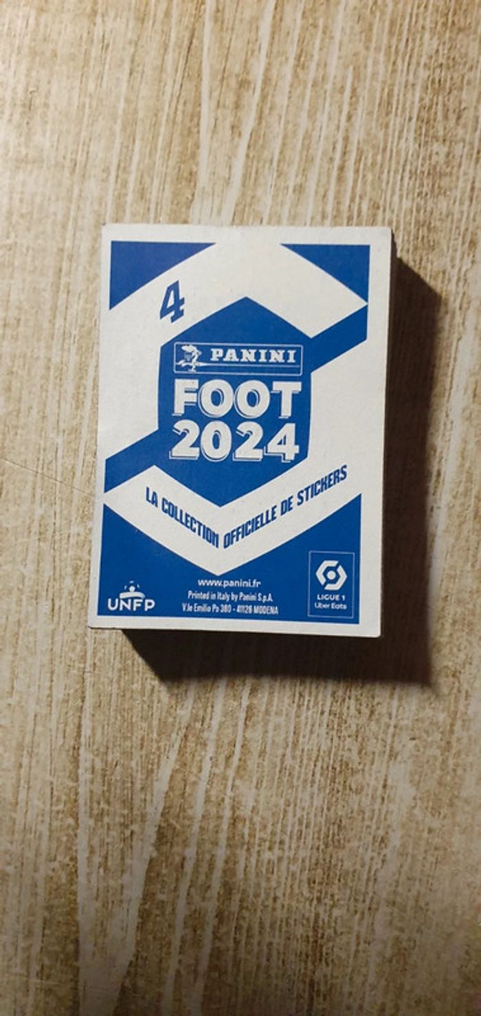 Stickers panini ligue 1 2023/2024 - photo numéro 2