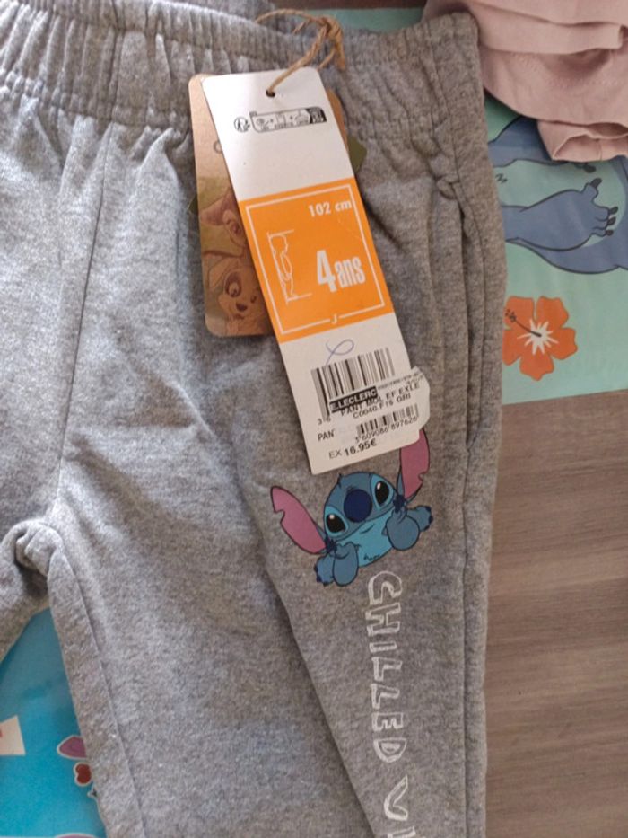 Bas de jogging stitch Disney 4 ans - photo numéro 2