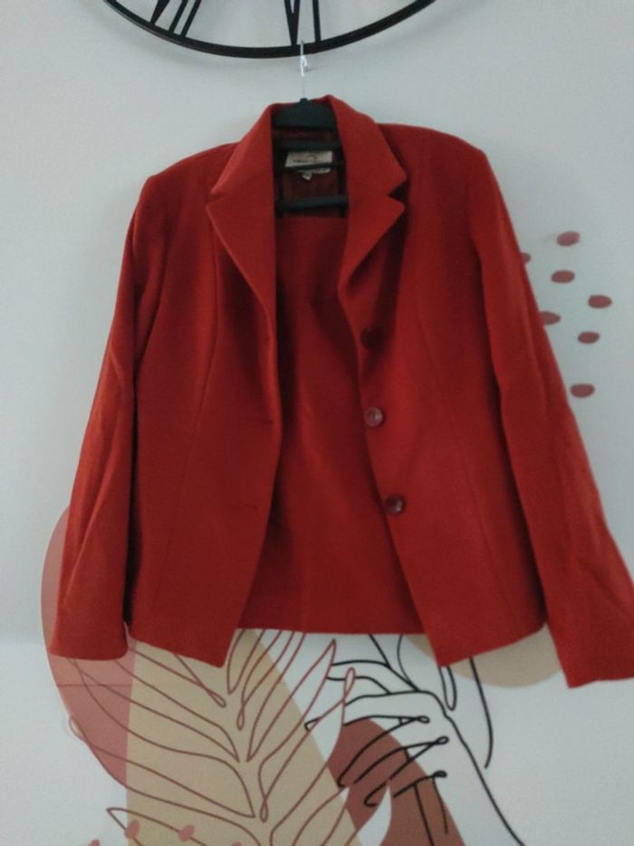Ensemble tailleur jupe 38-40 Armand ventilo - photo numéro 2