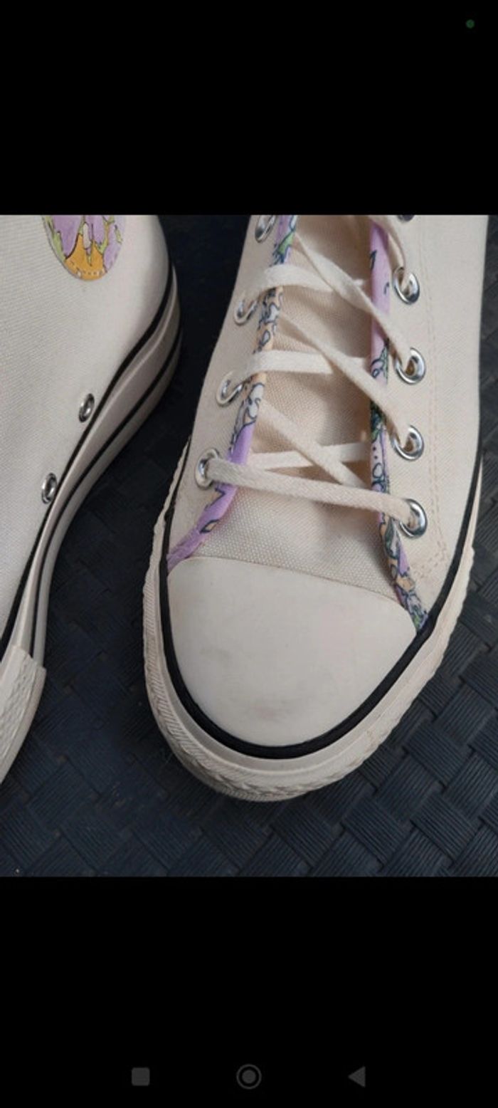 Converses blanches all star - photo numéro 13