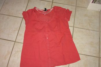 chemisier manche courte