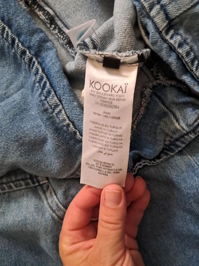 Jupe jeans mi genoux - photo numéro 2