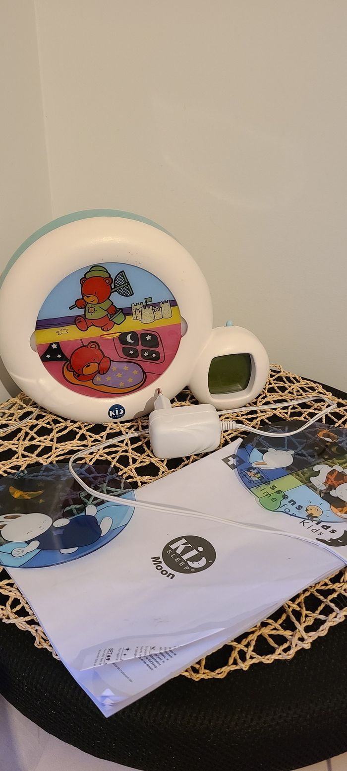 Veilleuses Pabobo Indicateur de lever 3 en 1 Kid'Sleep Moon - photo numéro 3