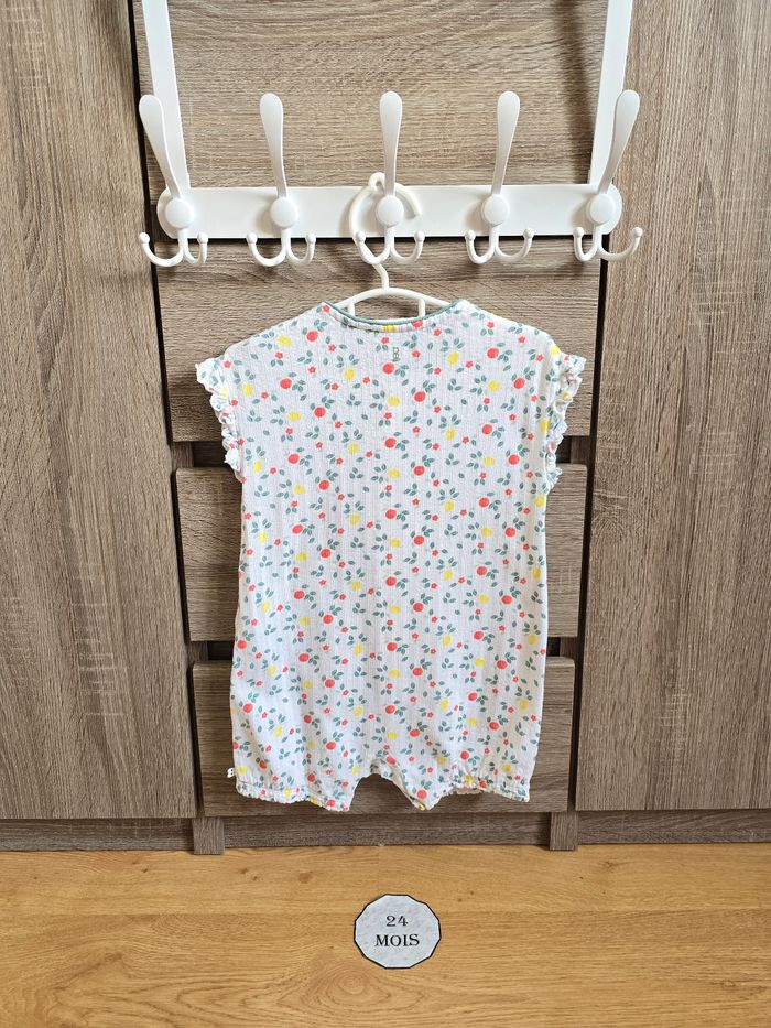 Vêtement Bébé Fille - Combishort - Obaibi - 23 mois 86 cm - photo numéro 6