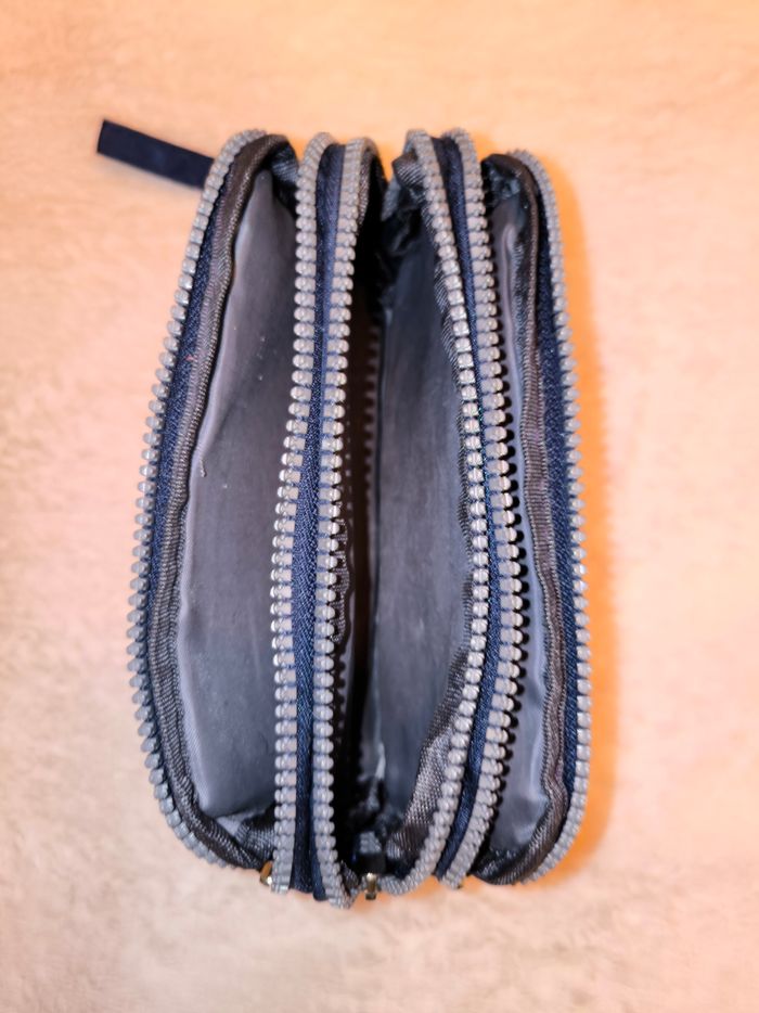 Pochette / Portefeuille bleu marine - photo numéro 2