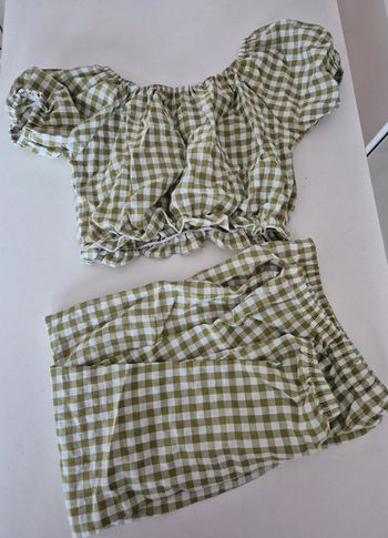 Ensemble vichy fille