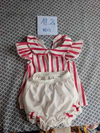 Tenue bébé fille 18/24 mois