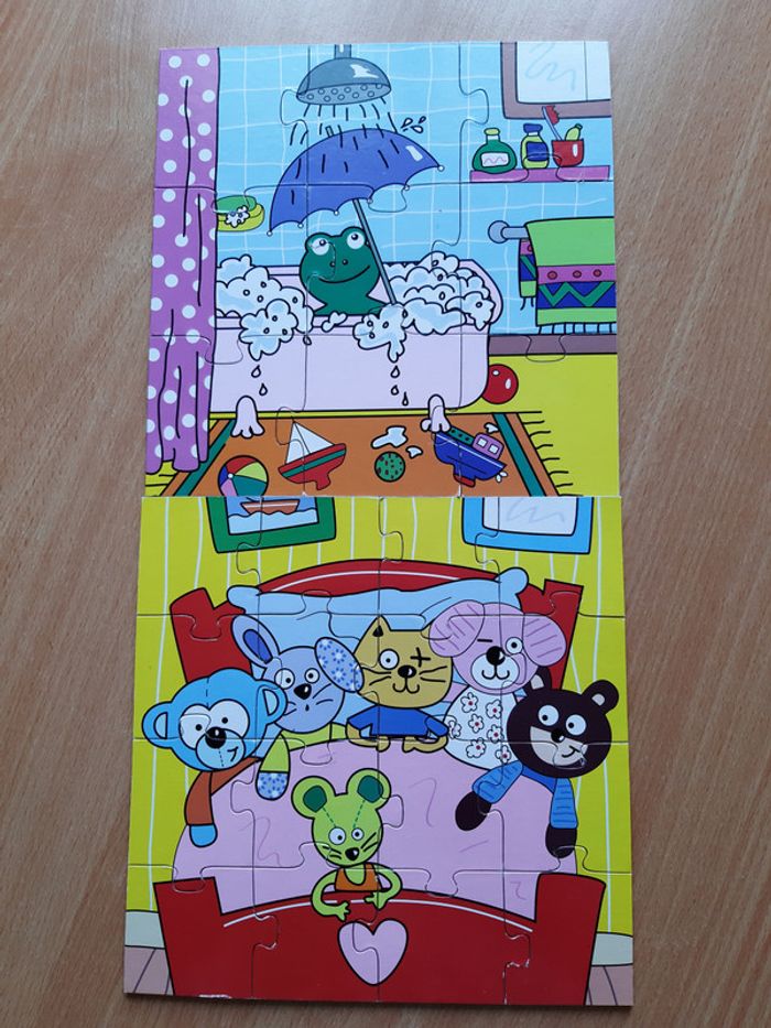 2 Puzzles en bois de Vilac Réf. 2513 - photo numéro 3