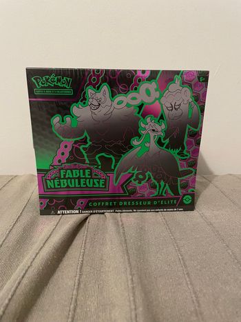 Coffret Dresseur d'Élite Pokémon - Fable Nébuleuse (ETB)
