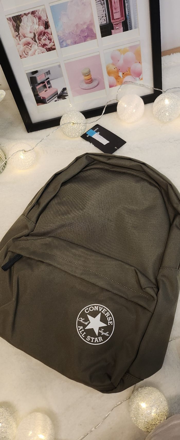 Sac à dos converse all star neuf vert kaki - photo numéro 2