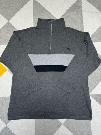 Pull 1/4 zip Rivaldi Taille L