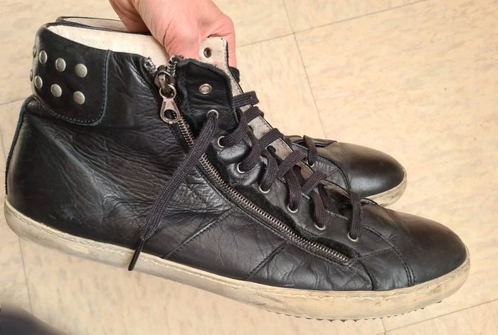 Chaussures montantes cuir Izac - photo numéro 3
