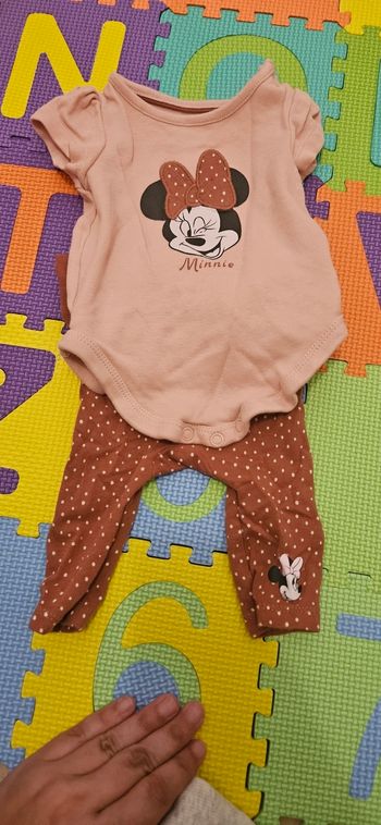 Ensemble body + leggings minnie