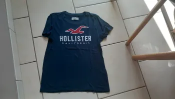 Tee shirt marine hollister taille s mixte