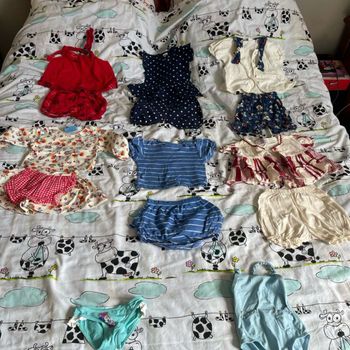 Lot 16  pièces fille 6 mois