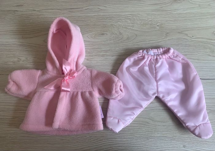Corolle ensemble pantalon et veste rose pour poupée poupon de 30 cm - photo numéro 2