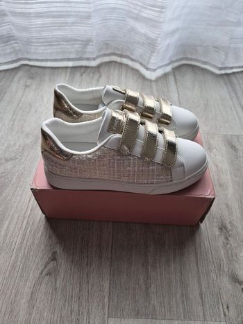 Basket findlay tweed blanche - taille 37