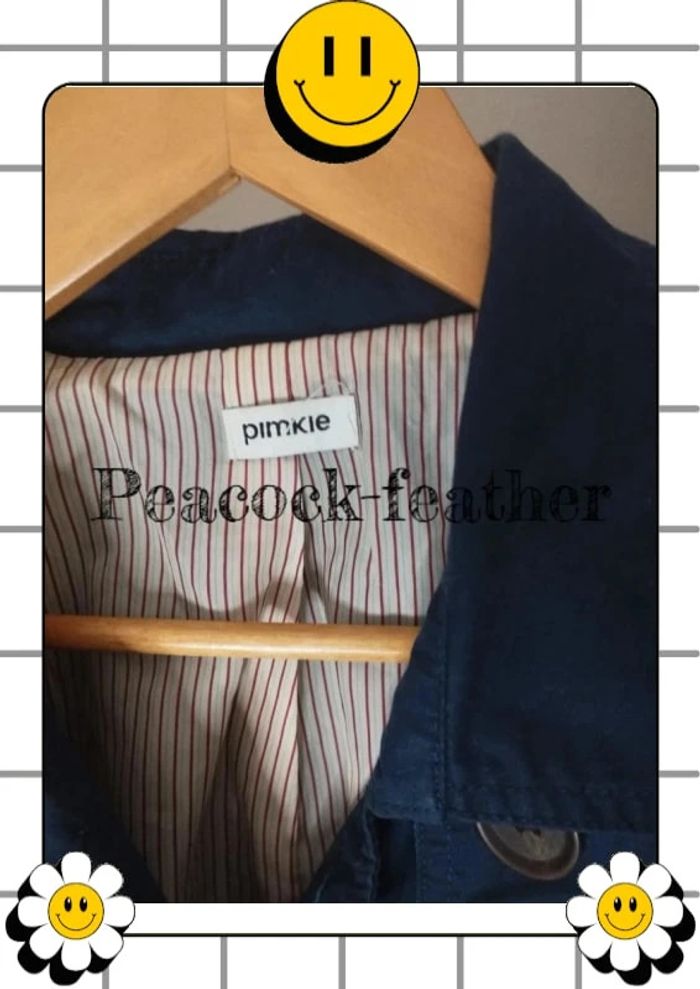 Veste caban bleue Pimkie 38 - photo numéro 7