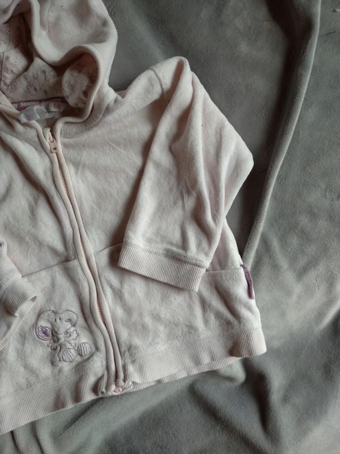 Gilet zippés avec capuche Fille 9/12 mois Snoopy H&M - photo numéro 7