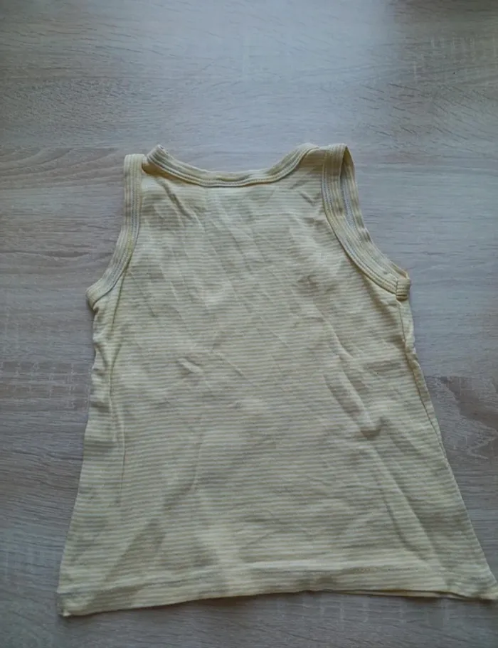 Maillot de corps petit bateau taille 24 mois - photo numéro 2