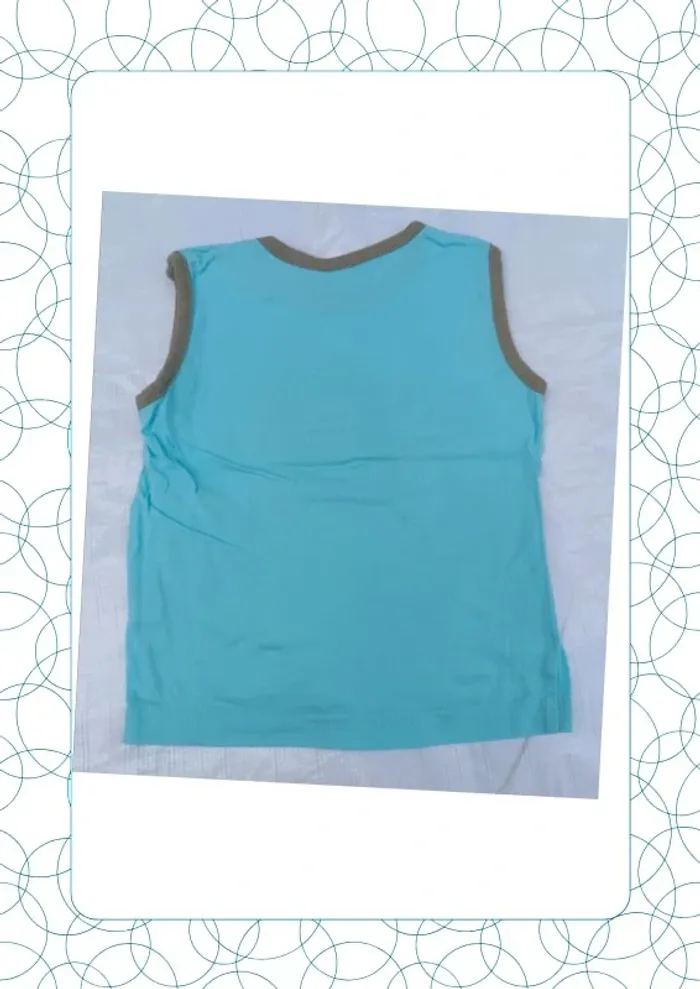 Tee shirt sans manche 6 mois - photo numéro 4