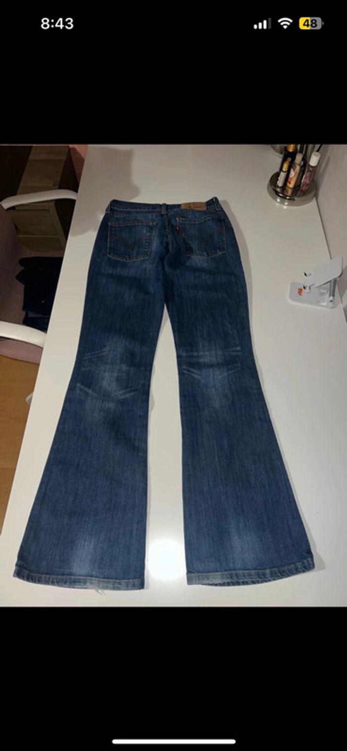 Jeans évasé bleu levi’s - photo numéro 8